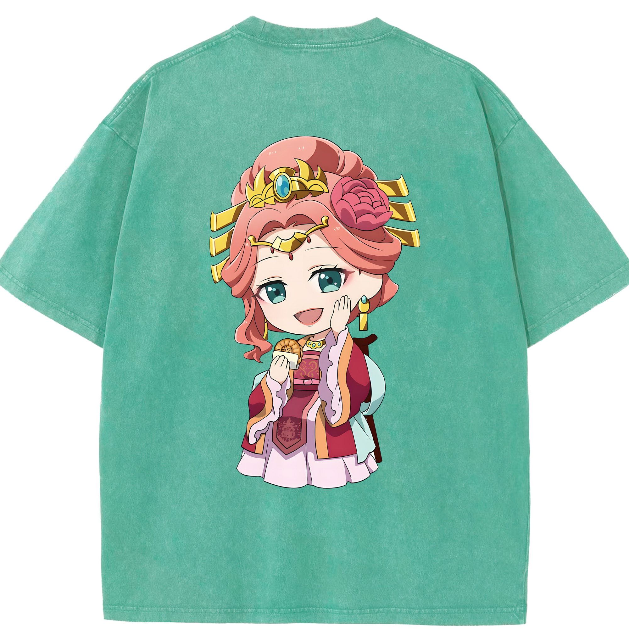 （画像用） 薬屋のひとりごと The Apothecary Diaries 綿100% ヴィンテージ風 半袖Tシャツ（背面プリント）